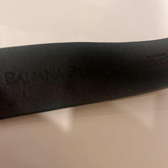 Banana Republic Black Ribbon Belt - Picture 4 of 4